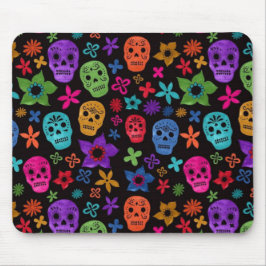 Sugar Skull, Dia de los Muertos #22 Mousepad