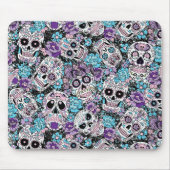 Sugar Skull, Dia de los Muertos #24 Mousepad (Vorne)