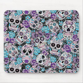 Sugar Skull, Dia de los Muertos #24 Mousepad