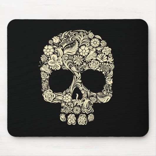 Sugar Skull, Dia de los Muertos #27 Mousepad (Vorne)