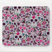Sugar Skull, Dia de los Muertos #30 Mousepad (Vorne)