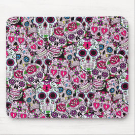 Sugar Skull, Dia de los Muertos #30 Mousepad