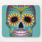 Sugar Skull, Dia de los Muertos #3 Mousepad (Vorne)
