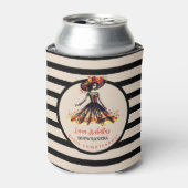 Sugar Skull Dia de los Muertos Day of the Dead Dosenkühler (Kanne Vorderseite)