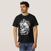 Sugar Skull - Día de los Muertos Halloween T-Shirt (Vorne ganz)