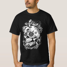 Sugar Skull - Día de los Muertos Halloween T-Shirt