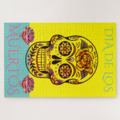 Sugar Skull Dia De Los Muertos Puzzle (Horizontal)