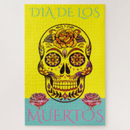 Sugar Skull Dia De Los Muertos Puzzle