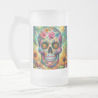 Sugar Skull Dia De Los Muertos Tag der Toten