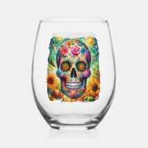 Sugar Skull Dia De Los Muertos Tag der Toten