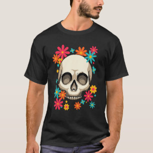 Sugar Skull Dia De Muertos Bluorentag der Toten T-Shirt