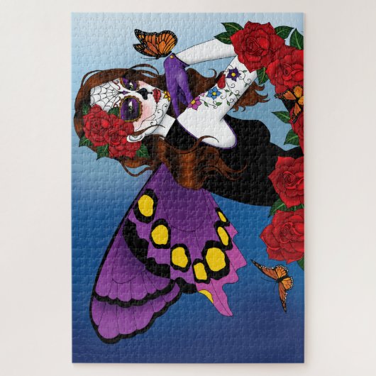 Sugar Skull Fairy Puzzle (Vertikal)