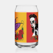 Sugar Skull Fairy Sunset Dosenglas (Links)
