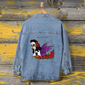 Sugar Skull Fairy Sunset Jeansjacke