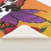 Sugar Skull Fairy Sunset Sherpadecke (3/4)
