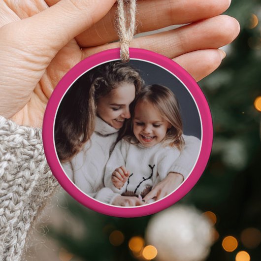 Sugar Skull Floral Cinco de Mayo Foto Keramik Ornament