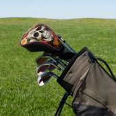 Sugar Skull Floral Golf Head Cover Headcover (In SItu)