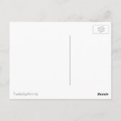 Sugar Skull Frenchie - Green Postkarte (Rückseite)