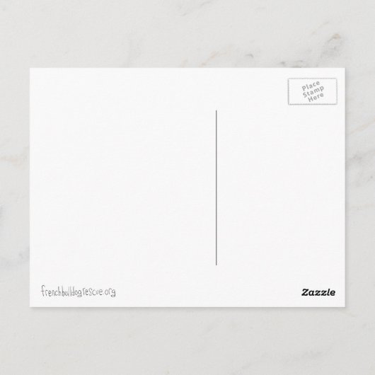 Sugar Skull Frenchie - Green Postkarte (Rückseite)