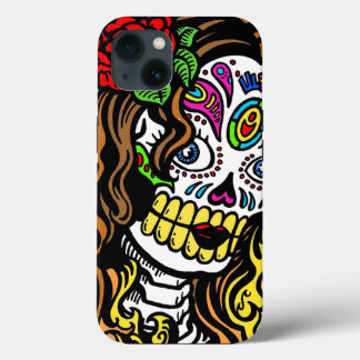Sugar Skull Girl Case-Mate iPhone Hülle