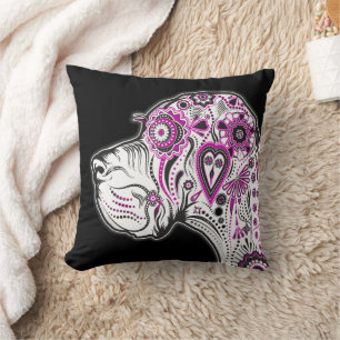 Sugar Skull Great Dane Kissen
