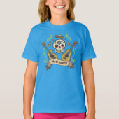 Sugar Skull & Guitars Dia de Muertos Sleeve Shirt (Vorderseite)