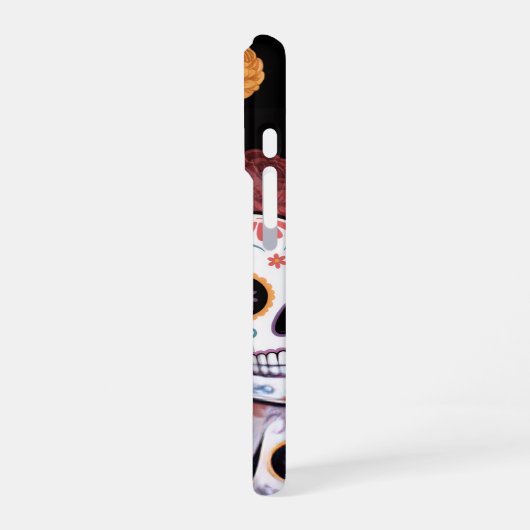 Sugar Skull iPhone Case iPhone Hülle (Linke Seite)