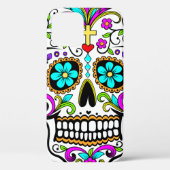Sugar Skull iPhone Gehäuse Case-Mate iPhone Hülle (Rückseite)
