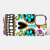 Sugar Skull iPhone Gehäuse Hülle (Rückseite (Horizontal))
