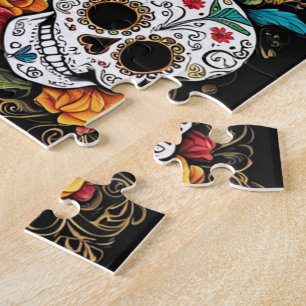 Sugar Skull Jigsaw Puzzle - Día de Muertos Geschen