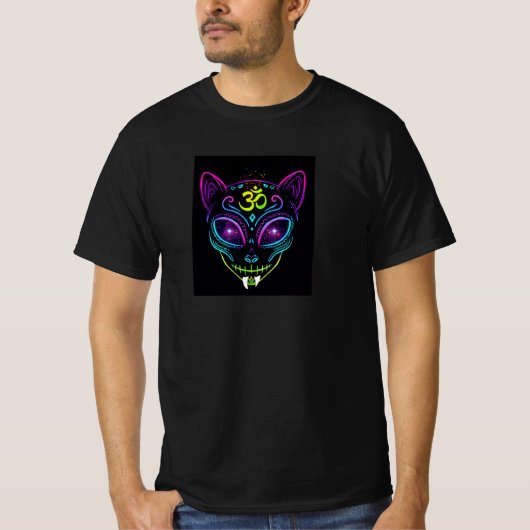 Sugar Skull Kitty - Alien 3 T-Shirt (Vorderseite)