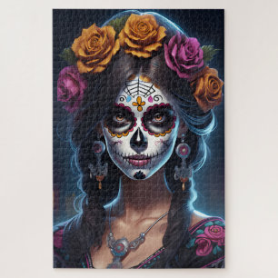 Sugar Skull - Kunst, Dichtung und Musik Puzzle
