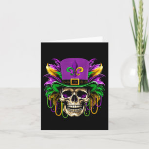 Sugar Skull Mardi Gras Kostüme Männer Frauen Kinde Karte