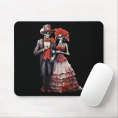 Sugar Skull Mexican Catrina Cinco De Mayo Dia De L Mousepad (Mit Mouse)