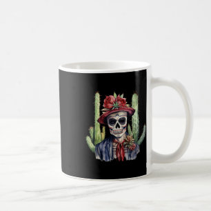 Sugar Skull mexikanische Flagge Cinco De Mayo Dia Kaffeetasse
