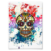 Sugar Skull, Mexiko, Dias de los Muertos Fotodruck (Vorne)