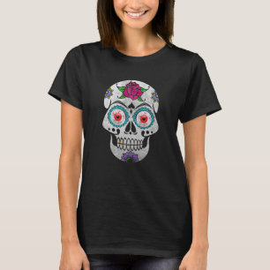 Sugar Skull mit Eyeballs T - Shirt