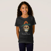 Sugar Skull mit Hat Dia de Muertos | Shirt (Vorne ganz)