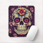 Sugar Skull Mousepad (Mit Mouse)