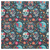 Sugar Skull Muster nahtlos Cinco De Mayo Stoff (Muster)