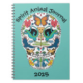 Sugar Skull Notebook Journal Notizblock (Vorderseite)