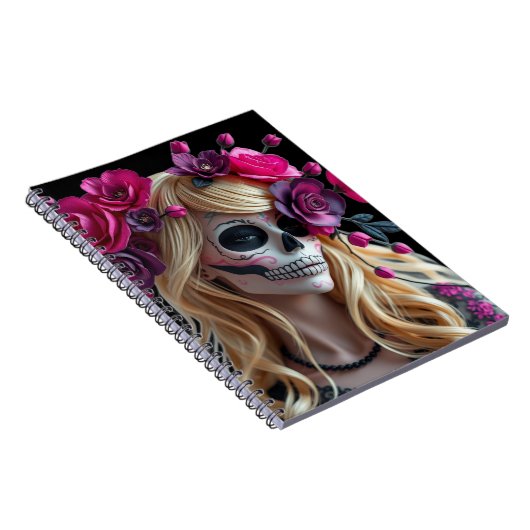 Sugar-skull notebook notizblock (Rechte Seite)