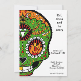 Sugar Skull Party Einladung