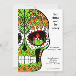 Sugar Skull Party Einladung