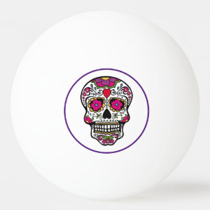 SUGAR SKULL Ping Pong Ball Tischtennisball