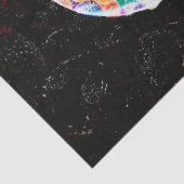 Sugar Skull Pop Art Balloons Design Seidenpapier (Detail)