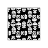 Sugar Skull Print Rubber Stamp Gummistempel (Prägung)