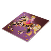 Sugar Skull Romantic Night Sky Fliese (Seite)