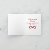 Sugar Skull Santa Karte (Innenseite)