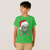 Sugar Skull Santa T-Shirt (Vorne ganz)